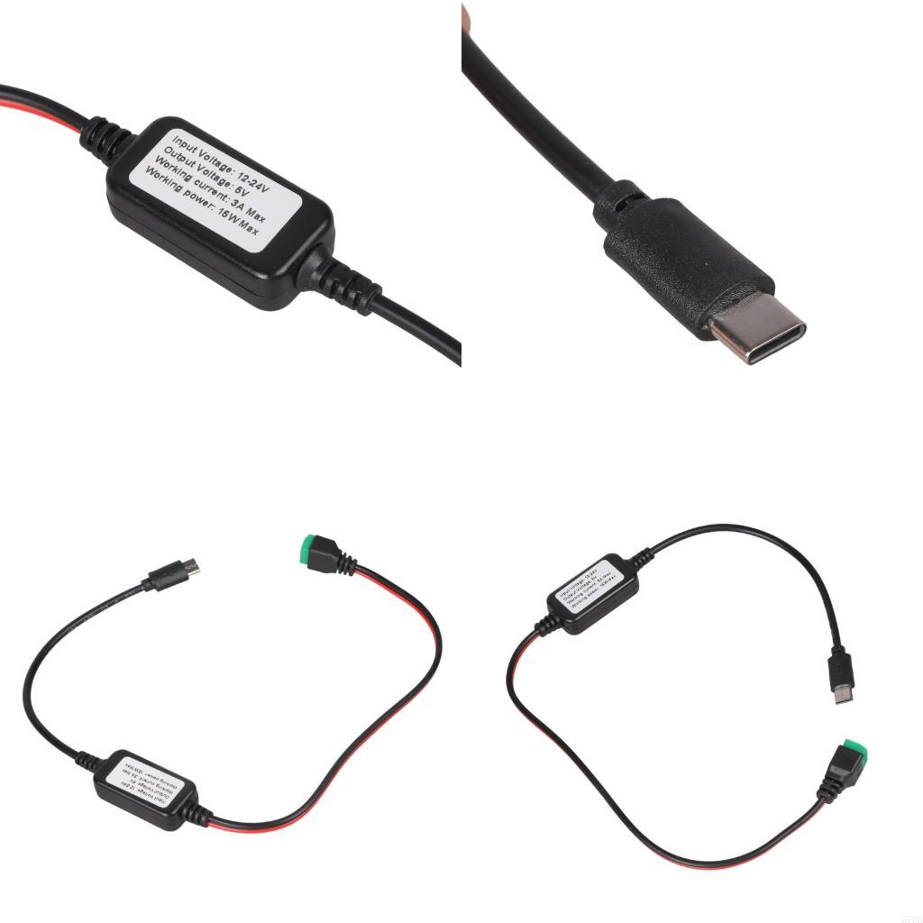 Electronics And Gadgets C - كابل محول الفولتية المتنحية 2Pin إلى