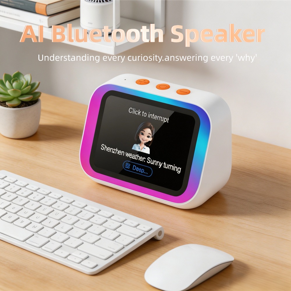 Portable Translator Device - مكبر صوت بلوتوث بتقنية الذكاء الاصطناعي