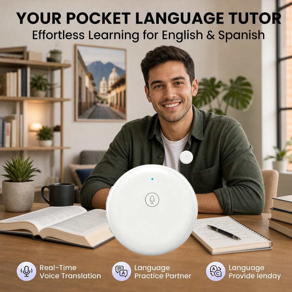 Portable Translator Device - جهاز ترجمة فورية ذكي محمول وقابل