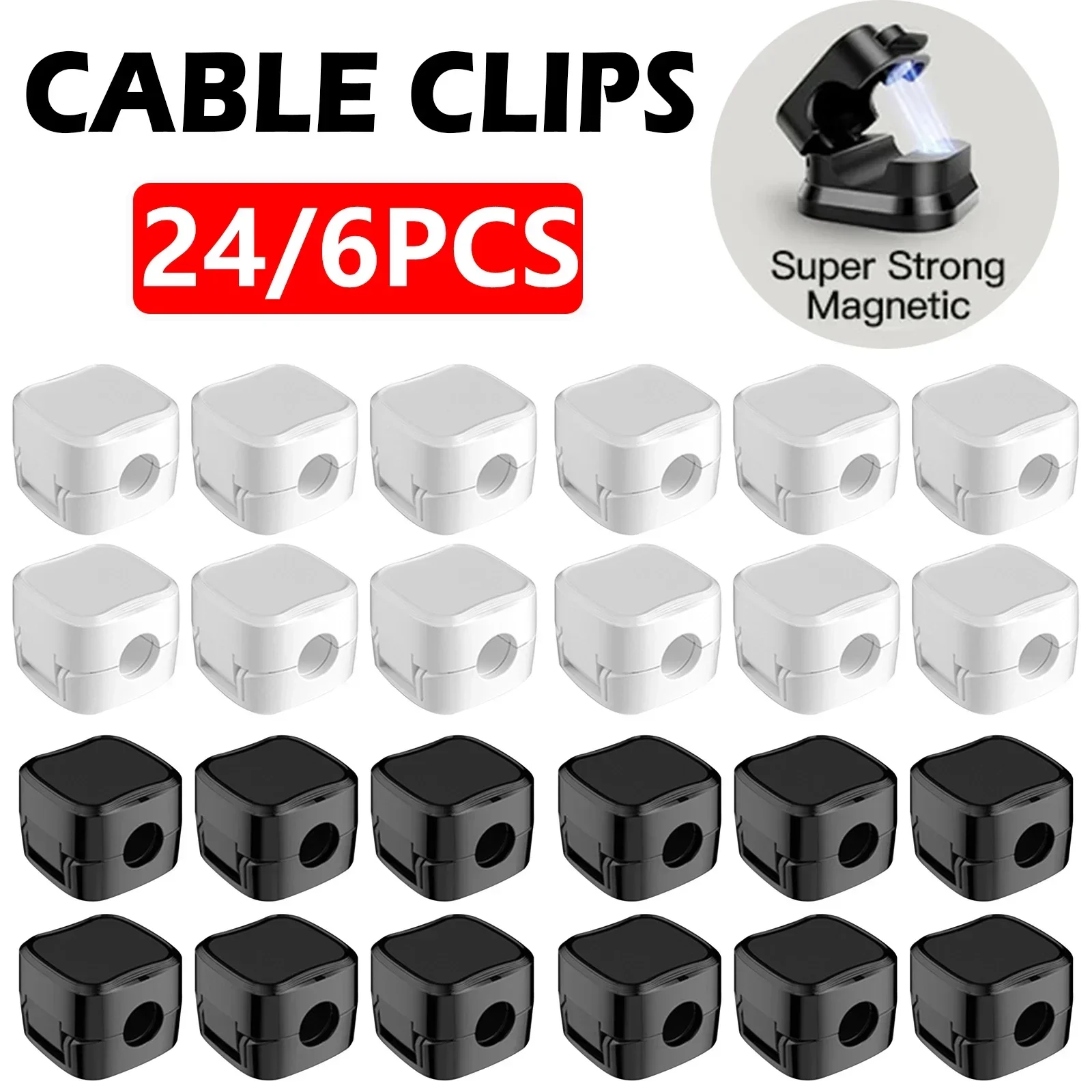 6/12/24 قطعة منظم الكابلات الم - مراجعة Magnetic Charging Cable وسعره