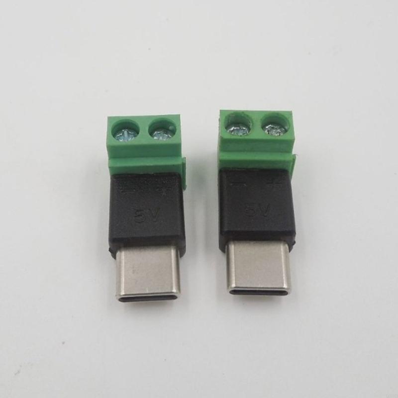 نوع C ذكر إلى 2Pin 5V محول طرف - مراجعة Electronics And Gadgets C وسعره