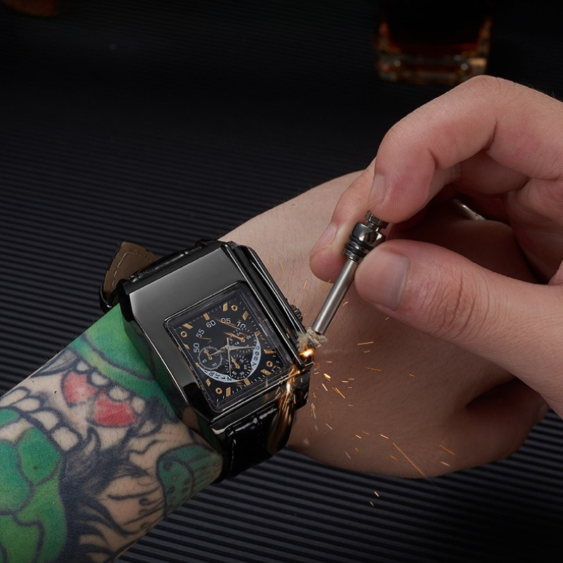ولاعة إلكترونية معدنية بتصميم  - مراجعة Electronics Gadgets For Gift وسعره