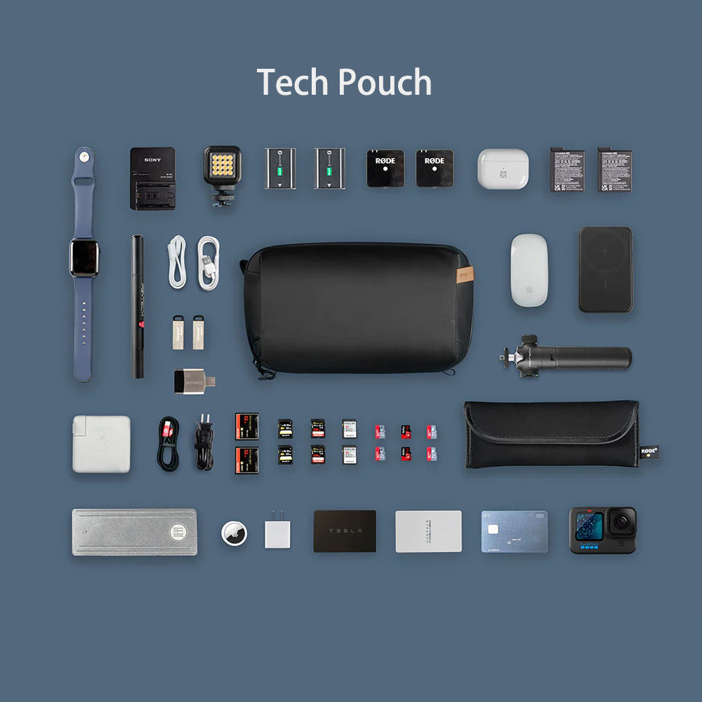 حقيبة تنظيم الحقيبة PGYTECH Te - مراجعة Electronics Gadgets Bag وسعره