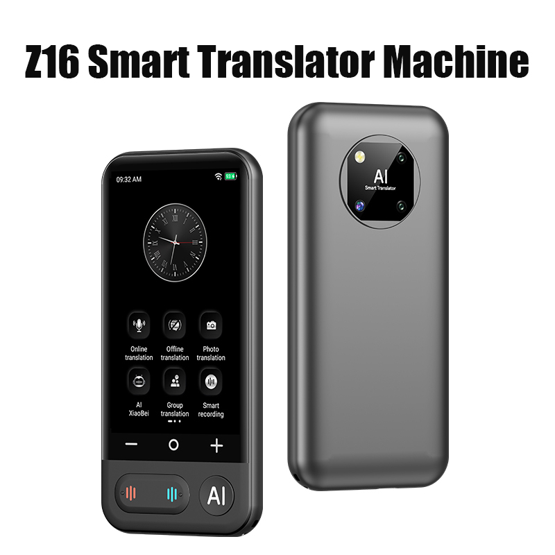Z16 آلة مترجم ذكية محمولة AI م - مراجعة Portable Translator Device وسعره