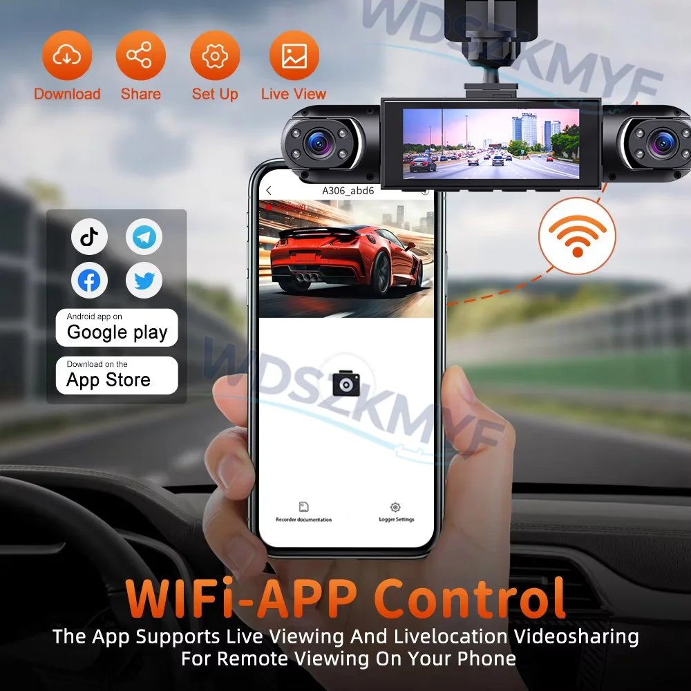 جديد 360 °   كاميرا سيارة بدقة - مراجعة Panoramic Dash Cam 360 وسعره
