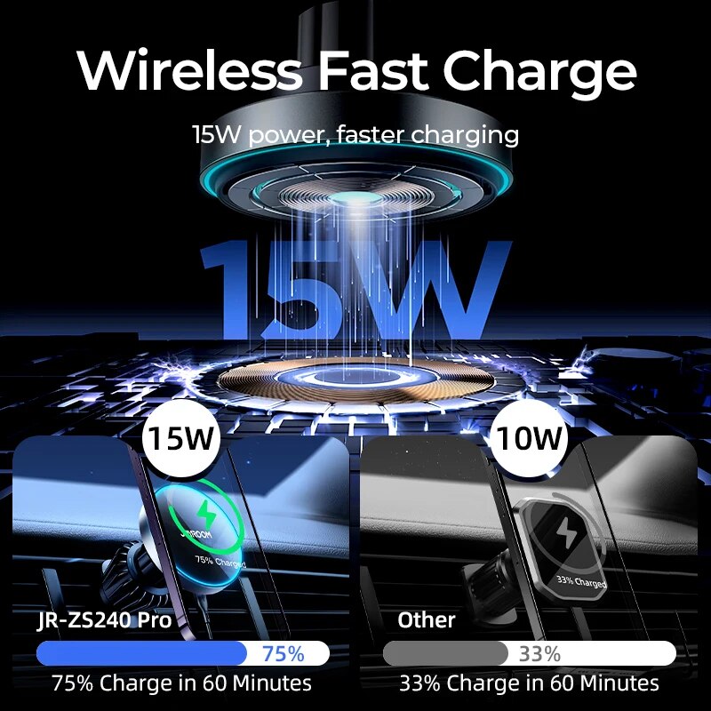 Joyroom-حامل هاتف السيارة المغ - مراجعة Magnetic Charging Cable وسعره