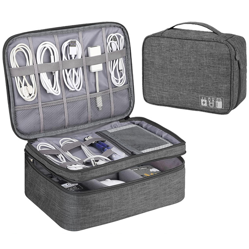حقيبة التخزين الرقمية المحمولة - مراجعة Electronics Gadgets Bag وسعره