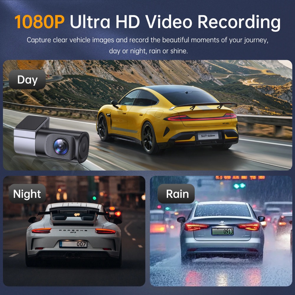 كاميرا داش كام صغيرة فائقة الد - مراجعة Panoramic Dash Cam 360 وسعره