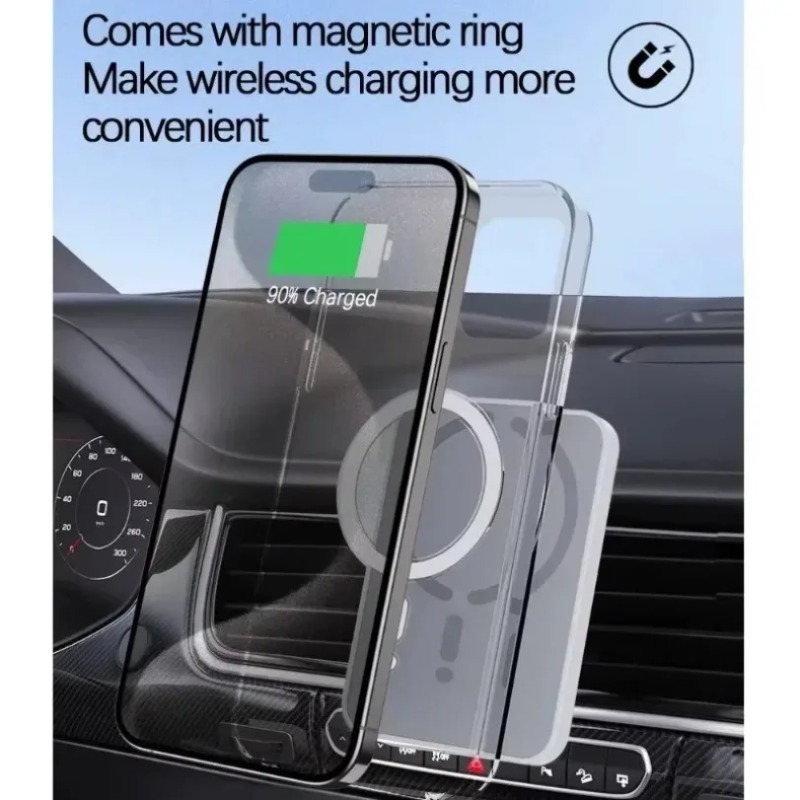 شاحن سيارة لاسلكي مغناطيسي بقو - مراجعة Magnetic Charging Cable وسعره
