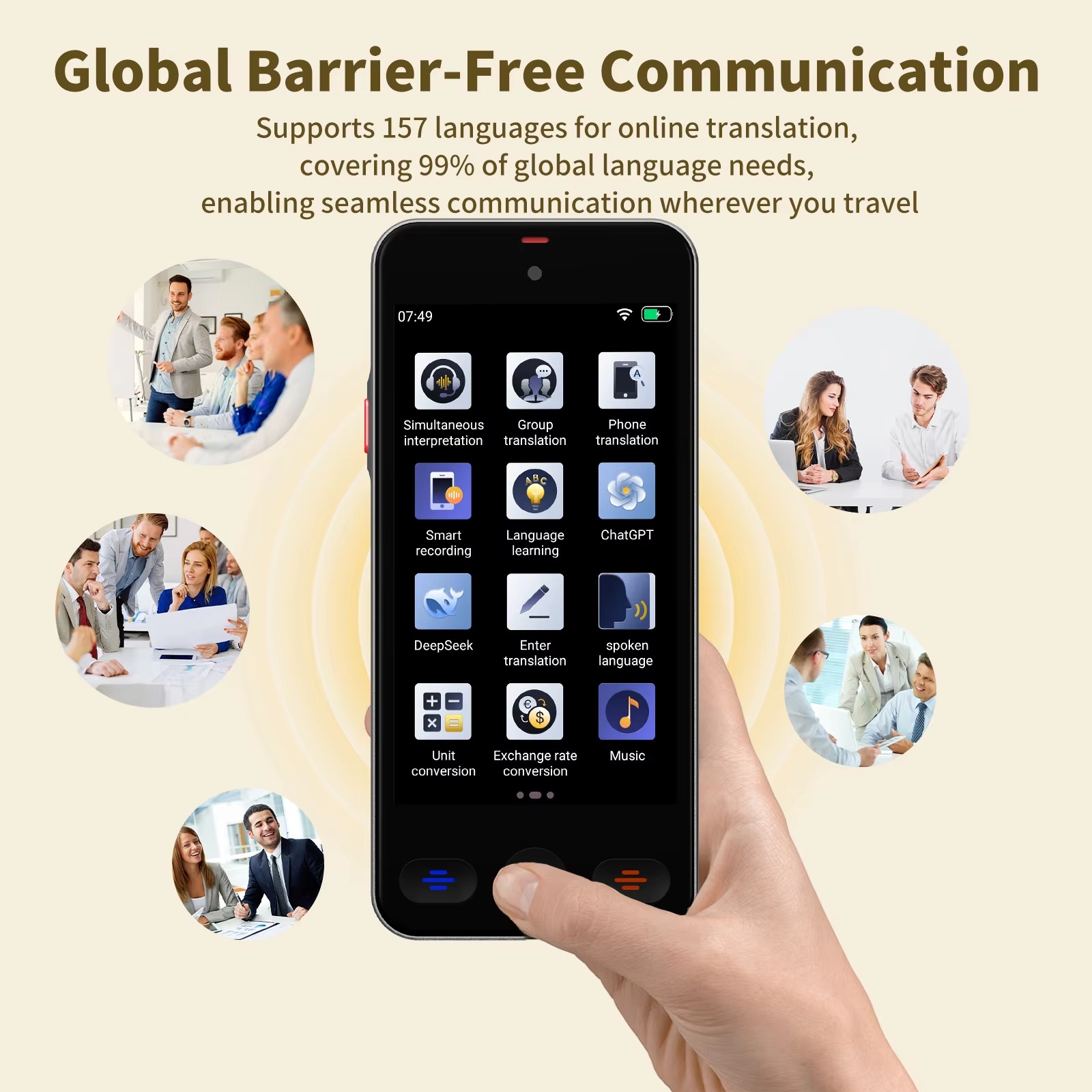 جهاز ترجمة S10 Pro يدعم 152 لغ - مراجعة Portable Translator Device وسعره