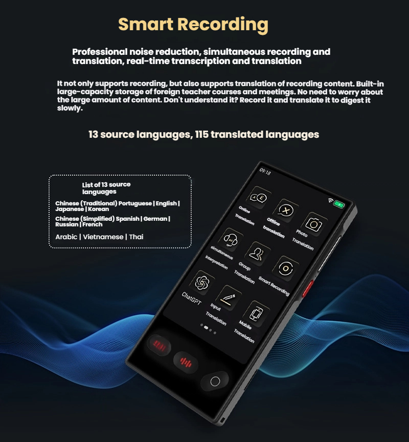 جهاز ترجمة محمول S35 بشاشة كبي - مراجعة Portable Translator Device وسعره