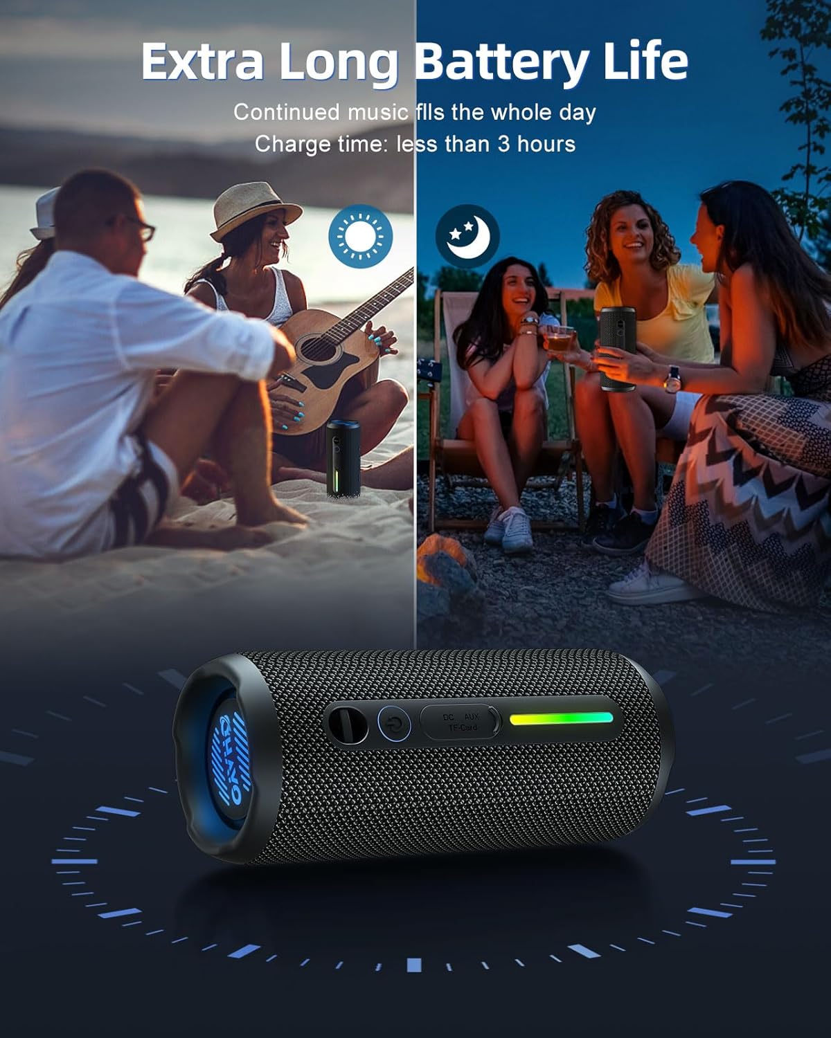 Ohayo S7 مكبر صوت بلوتوث محمول - مراجعة Electronics Gadgets For Gift وسعره