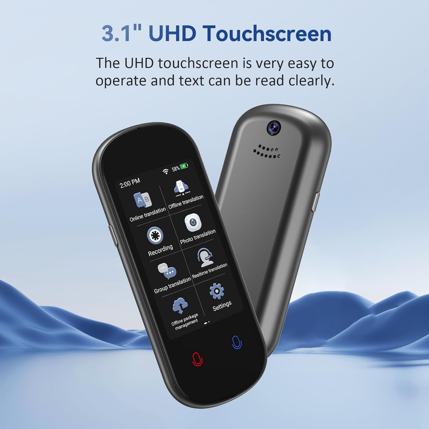 مترجم صوتي فوري بالذكاء الاصطن - مراجعة Portable Translator Device وسعره