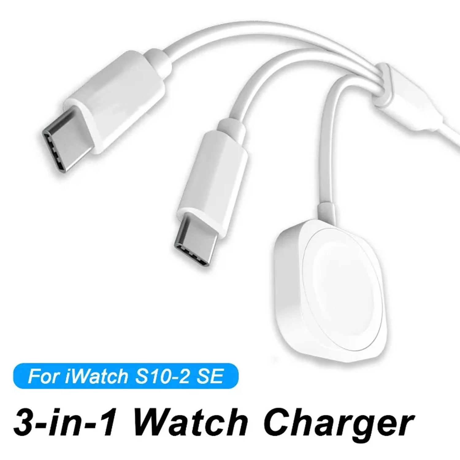 شاحن ساعة مغناطيسي 3 في 1 مع ك - مراجعة Magnetic Charging Cable وسعره