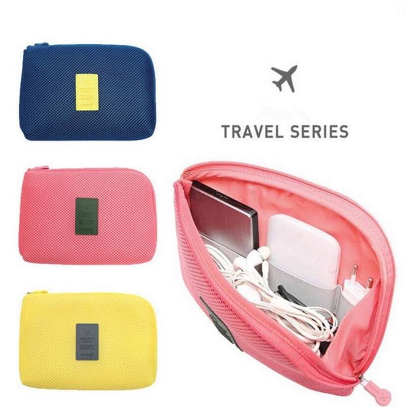 إكسسوارات السفر حقيبة كابل الم - مراجعة Electronics Gadgets Bag وسعره