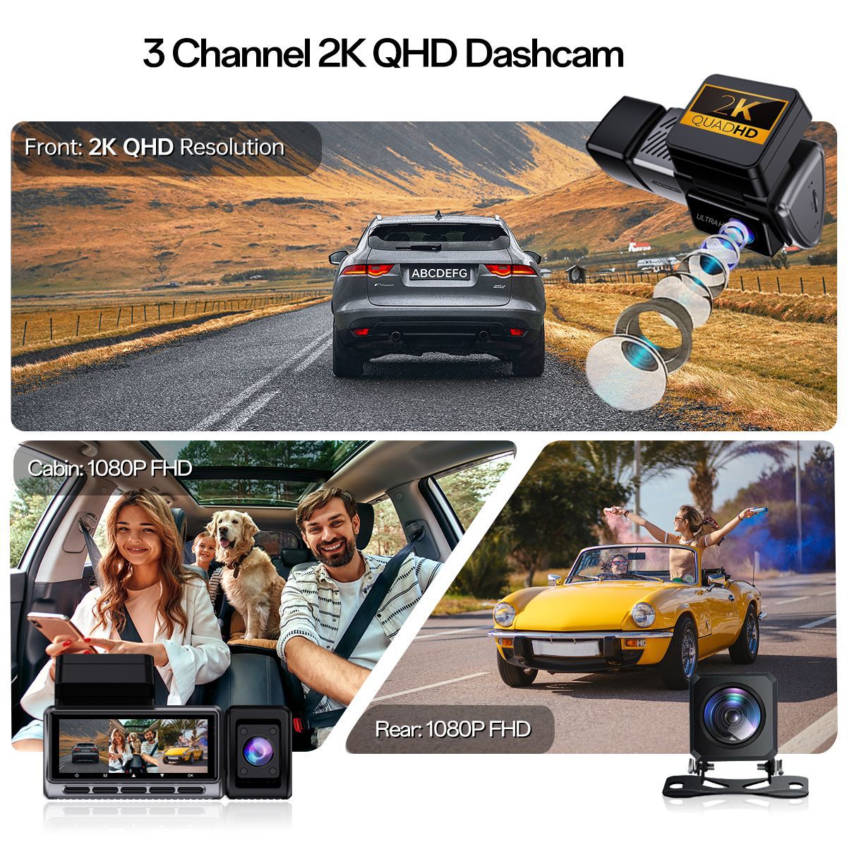 كاميرا لوحة القيادة جديدة للتس - مراجعة Panoramic Dash Cam 360 وسعره