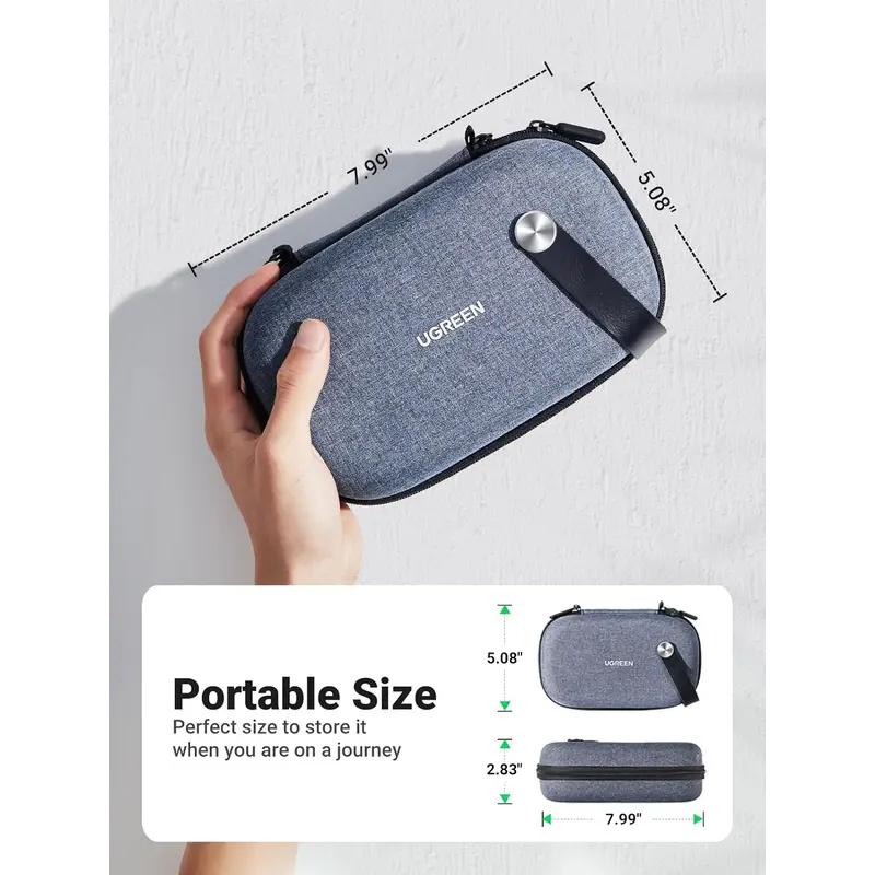 حقيبة إكسسوارات السفر الأصلية  - مراجعة Electronics Gadgets Bag وسعره
