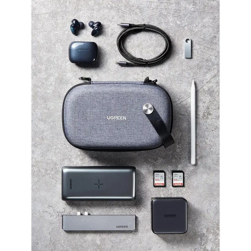 حقيبة إكسسوارات السفر الأصلية  - مراجعة Electronics Gadgets Bag وسعره