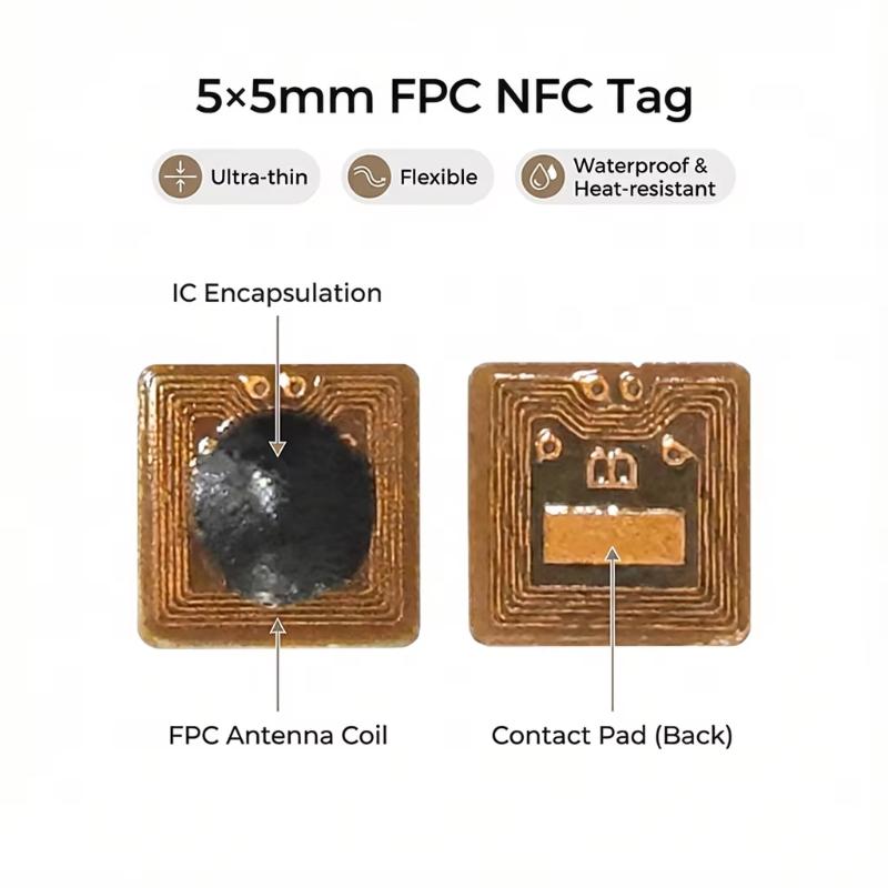 1/5/10 قطع ملصق بطاقة NFC RFID - مراجعة Nfc Tag Programmable وسعره