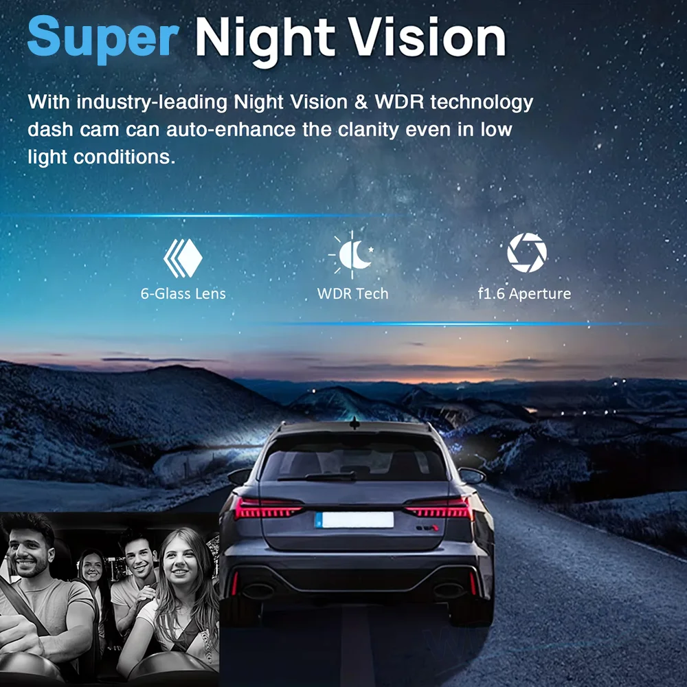 دقة عالية 1080 بكسل 3/4H 360 ° - مراجعة Panoramic Dash Cam 360 وسعره